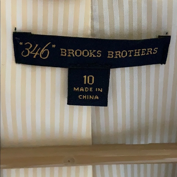 Brooks brothers wool cashmere blazer size 10 - Picture 2 of 3